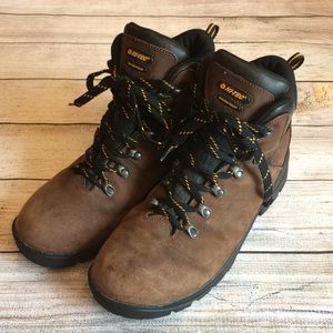 Hi-Tec Waterproof Brown Boots w/ Vibram Sole  US12